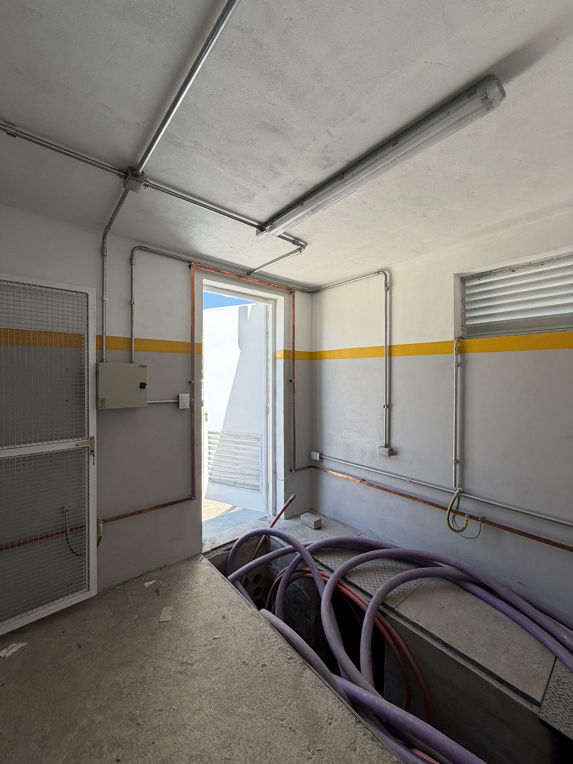 Cámara de transformación subterránea del Hotel AGEC
